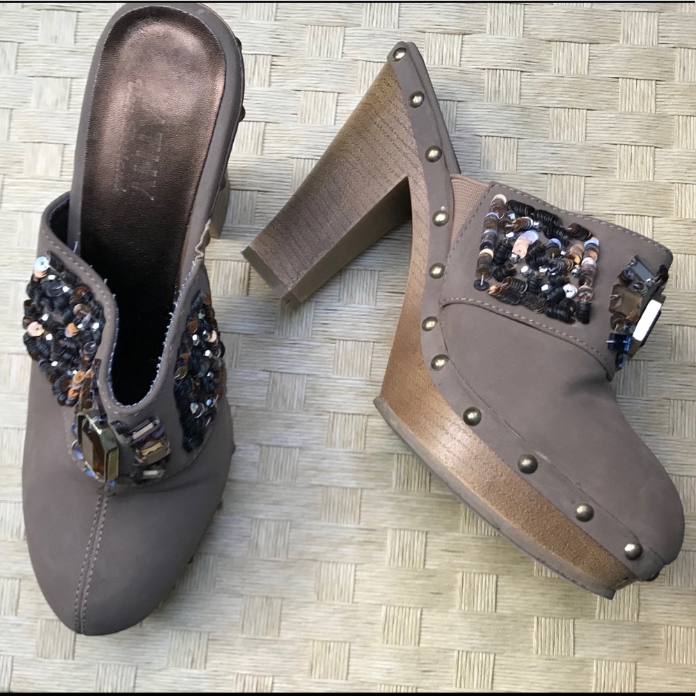 Kathy van Zeeland Slide On Clogs